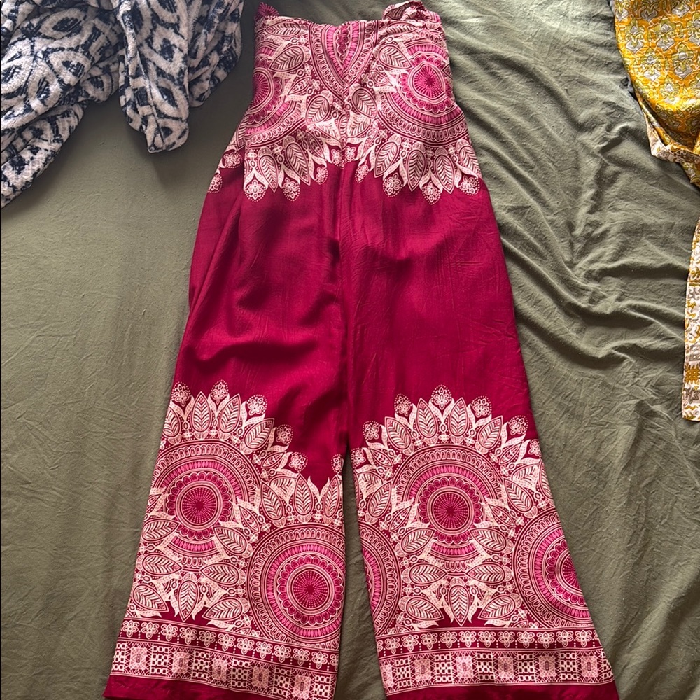 Boho wrap pants